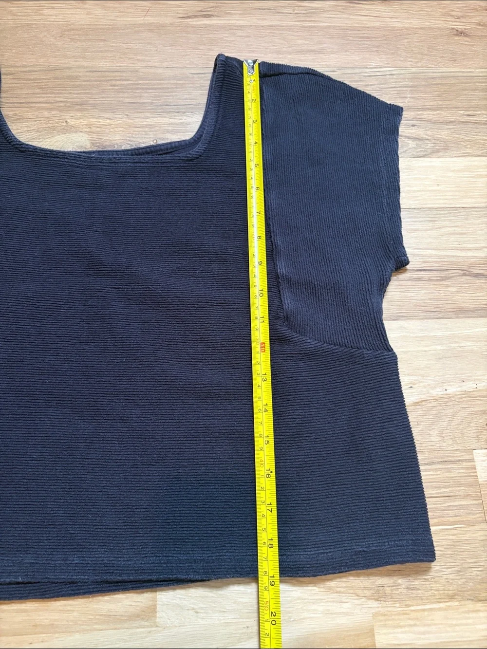 Madewell cropped ribbed